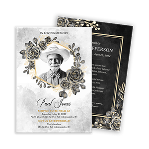 Picture for category Funeral Invitations