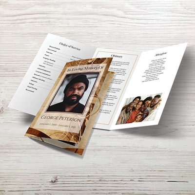 Show details for Blessed Life Trifold Program