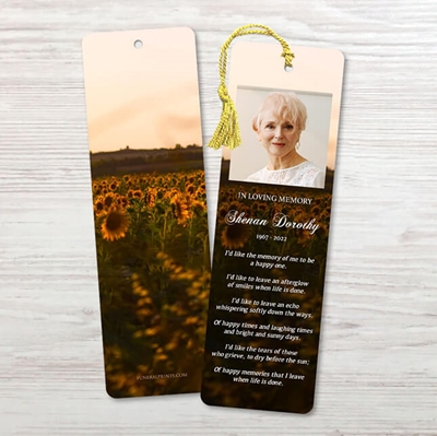 Show details for Sunflower Memorial Package