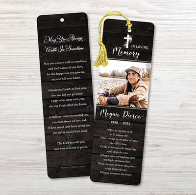Show details for Rustic Religious Memorial Package