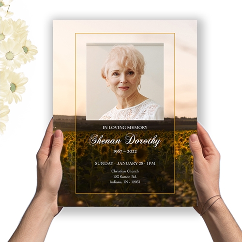 Show details for Sunflower Premium Program (8.5x11)